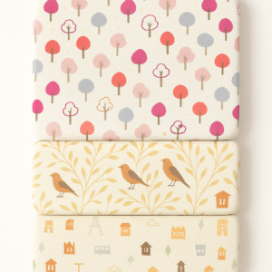 Flowers & Sparrow 3 pcs crib sheets
